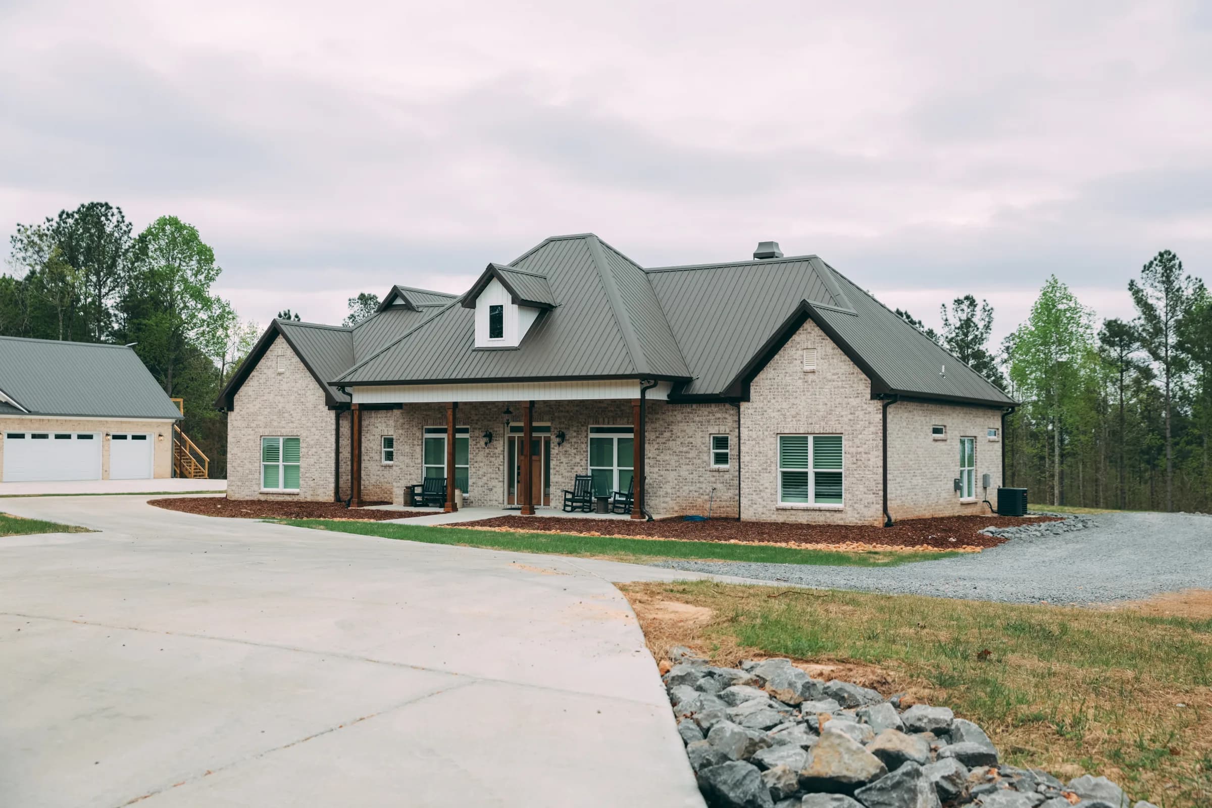 Fiber cement siding by Waterstone Companies in East Alabama