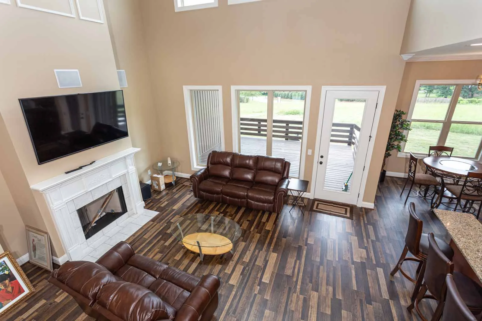 Interior of a custom Waterstone Homes build in Odenville, AL